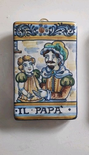 Mattone papà ceramica - mattone,",