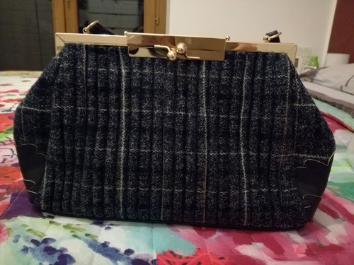 Borsa kontessa disegno check - borsa, kontessa,