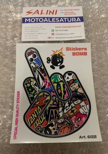 Stickers bomb adesivi - adesivi, fuck