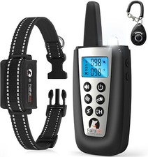 PaiPaitek Bark Collar with Remote and Automatic Mode - 3300ft Range Bark Collar
