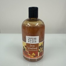 Find Your Happy Place Bath&Shower Gel Lazy Weekend Sweet Almond&VanillaBean 12oz