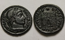 Costantino rara moneta romana