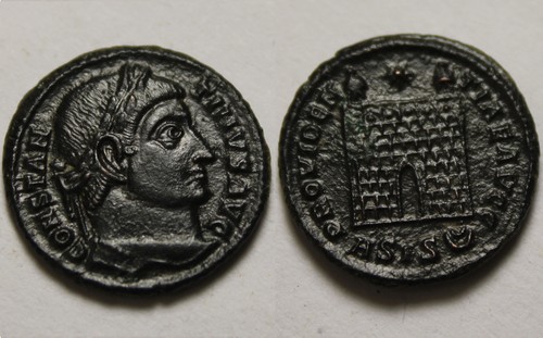 Costantino rara moneta - , romana