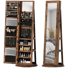 HOMCOM Specchio Portagioie