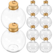  10 Pcs Contenitore Per Bevande Decorazioni Bottiglie Palline Trasparenti