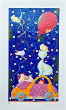 Beppe Francesconi - Serigrafia originale P.A. firmata