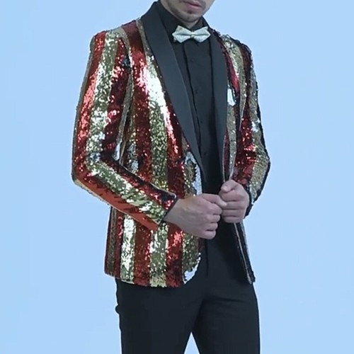 Costume uomo slim righe