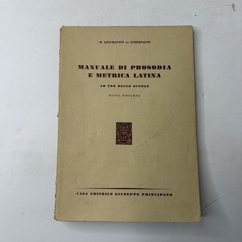 Manuale prosodia metrica - di,