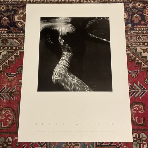 Brett weston affiche originale - brett,