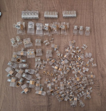 lotto morsetti elettrici vari 1 kg cappuccio singoli doppi multipli