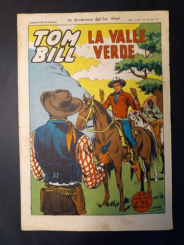 Fumetto tom bill valle - tom,