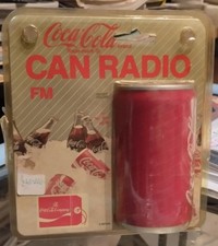 COCA COLA VINTAGE, RADIO FM FORMATO LATTINA SIGILLATO ED ORIGINALE