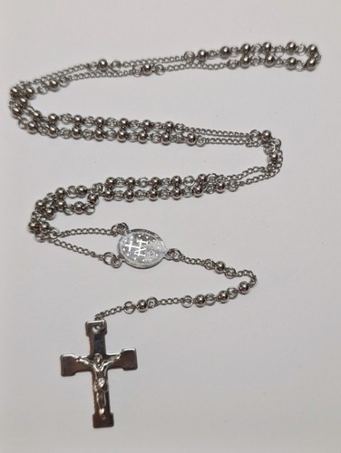 Collana rosario 4mm - collana,