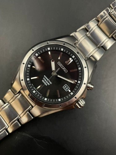 Seiko kinetic titanium - seiko,