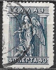 GRECIA 1913-1927 40 L blu
