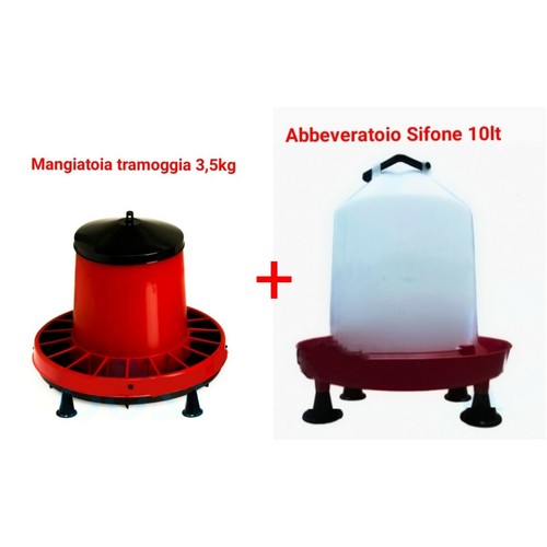 Mangiatoia tramoggia per - mangiatoia,