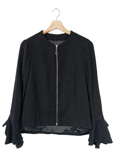 Zara giacca leggera donna nera - giacca,