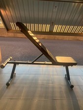 set manubri palestra con panca pieghevole