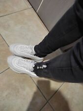 NIKE AIR MAX 97 SILVER BIANCHE/WHITE ORIGINALI