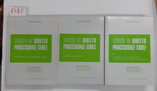 Mandrioli corso diritto - di,