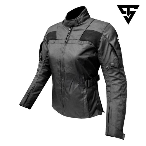 Giacca moto tessuto donna - giacca,