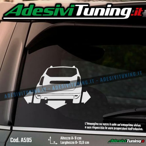 Adesivo down out - down&out, dacia