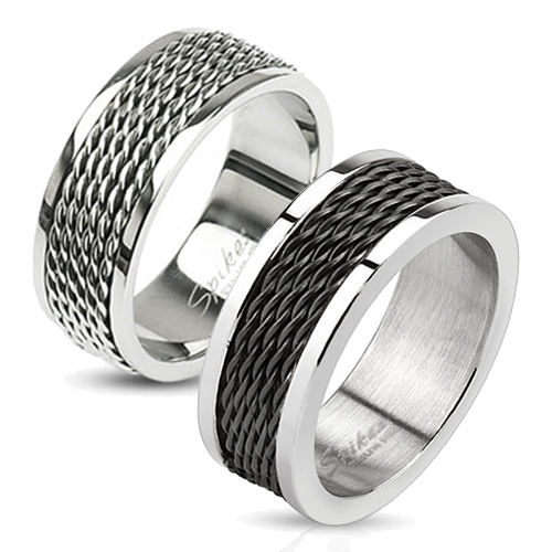 Anello acciaio inox - in,
