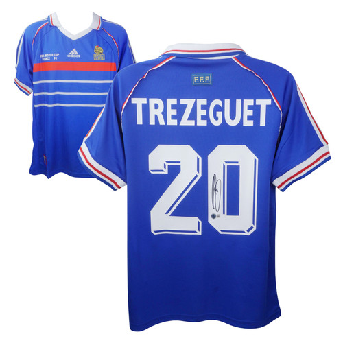 Maglia calcio francia - maglia, firmata