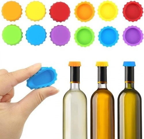 Tappi bottiglia silicone - tappi, in
