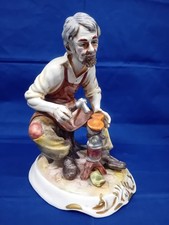 STATUINA   IN  PORCELLANA   DI