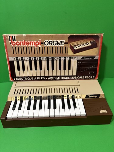 Vintage bontempi tastiera - vintage,
