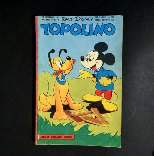 Topolino libretto 170 del 1957 - 170,