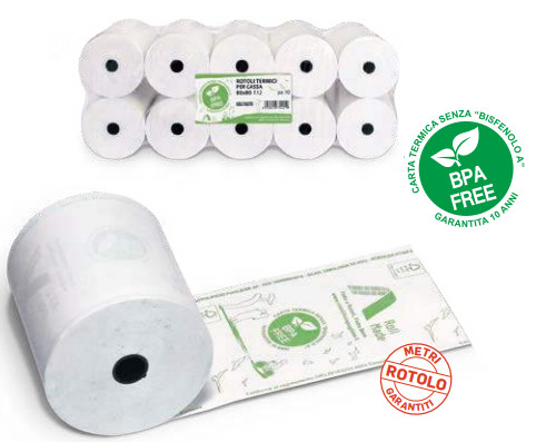 Rotoli carta termica - rotoli,