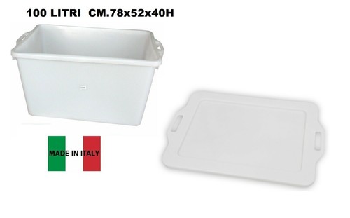 Cesta pane chiusa 100 - 100, litri