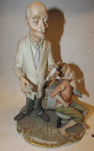 Statua capodimonte bisquit - in,