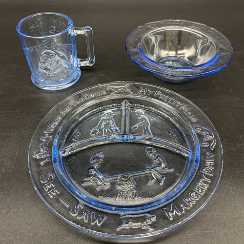 Set pranzo vintage - pranzo, vetro