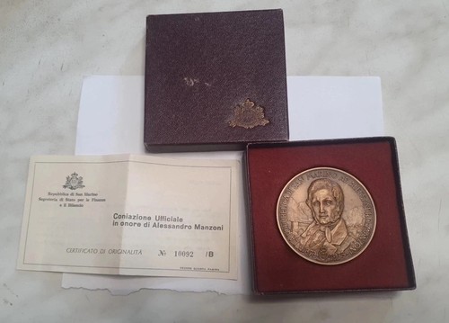 Medaglia repubblica san - medaglia, marino