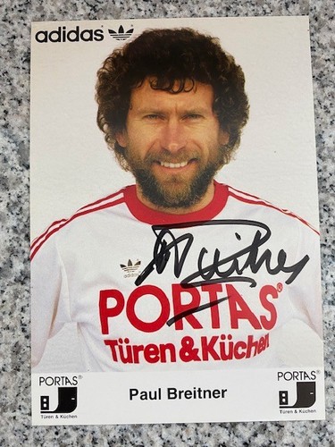 Paul breitner cartolina - paul,