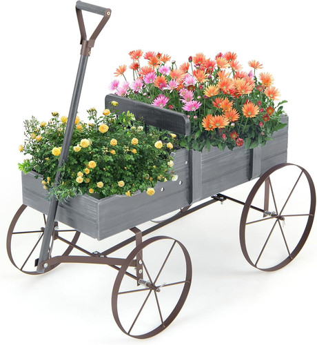 Carriola giardino legno - in,