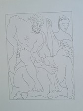PICASSO Eros metamorfosi litografia anni 70