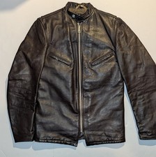 Giacca pelle marrone scuro