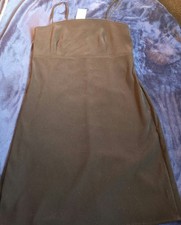Abito midi elasticizzato nero