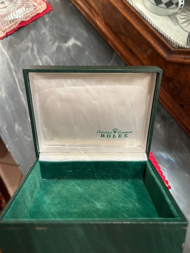 Rolex box vintage cofanetto - rolex,