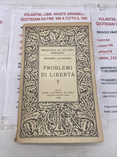 Massimo salvadori problemi - massimo,