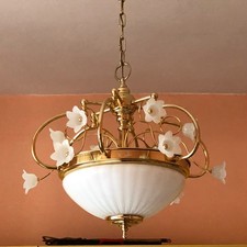 Lampadario in vetro di Murano 