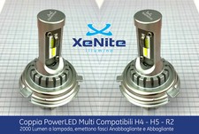 H5 R2 H4 LED 2x LAMPADE CANBUS
