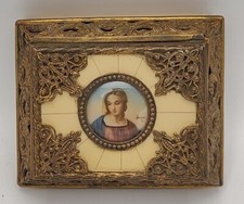 Antica Scatola In Metallo