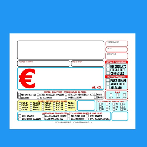 Kit cartellini neutri - 50,