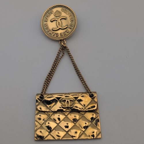 Spilla chanel motivo - motivo, borsa