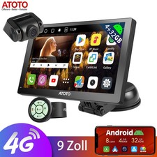 ATOTO P9 9" Portatile Android AI Autoradio 4G+32G Wireless Android Auto &Carplay
